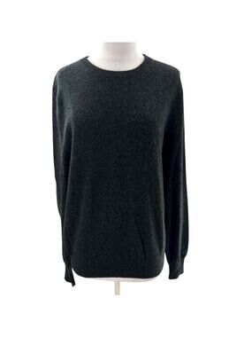 Naadam 100% cashmere crewneck sweater charcoal sz M